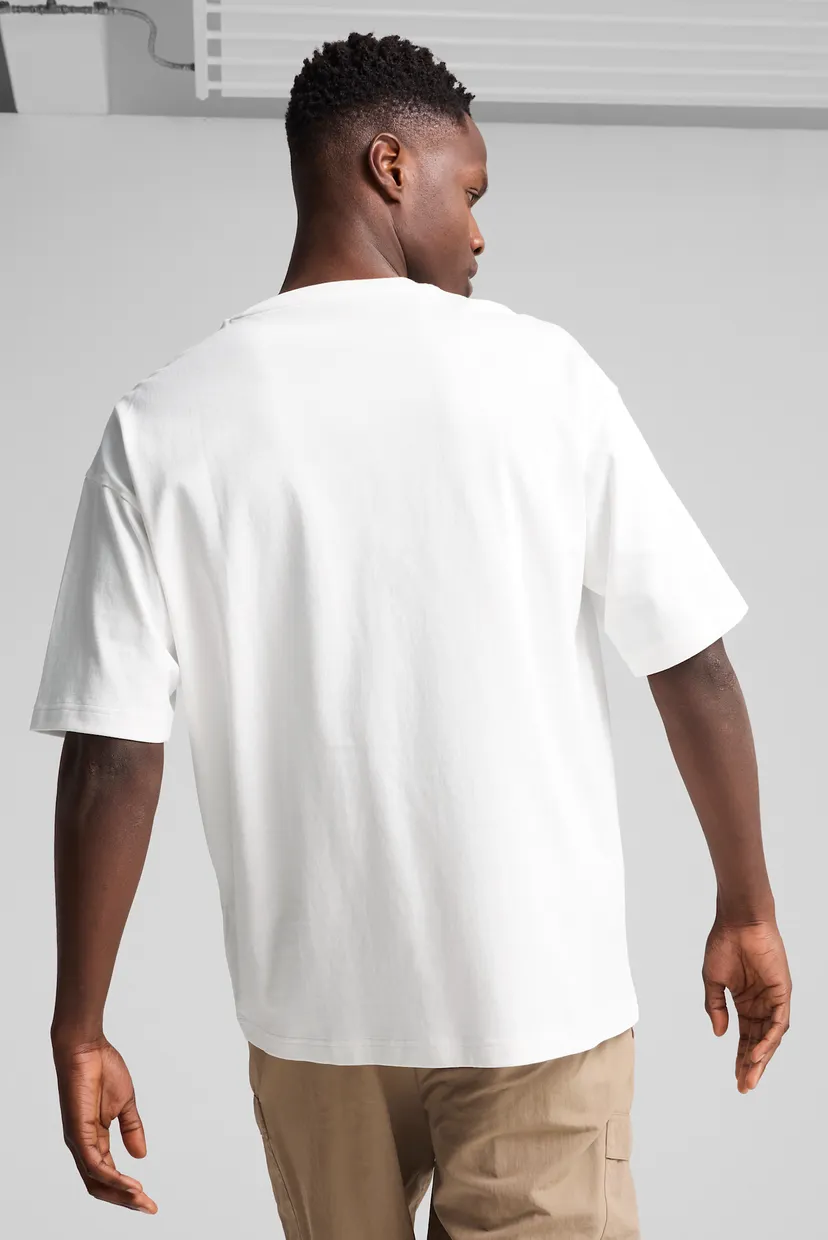 Чоловіча біла футболка WARDROBE ESS Oversized Tee Men 3