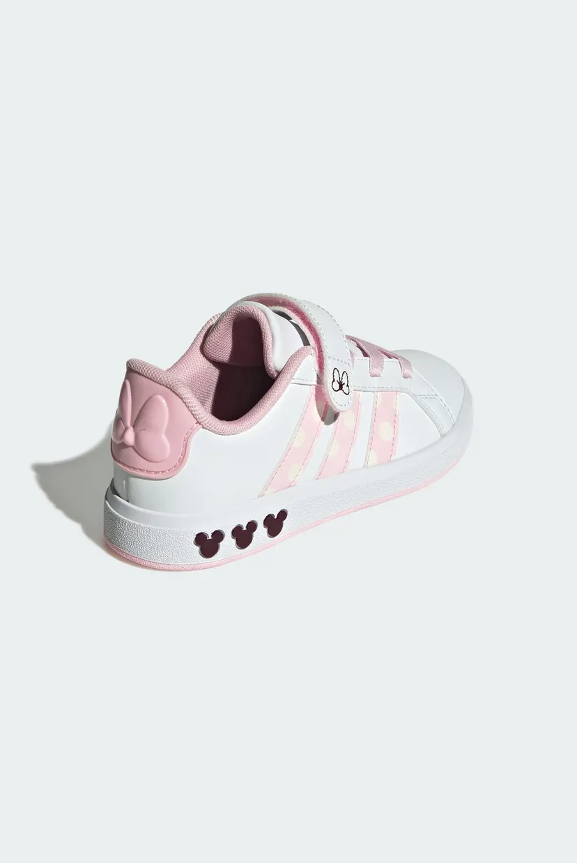 Детские белые сникерсы adidas Disney Minnie Mouse Grand Court Kids 5