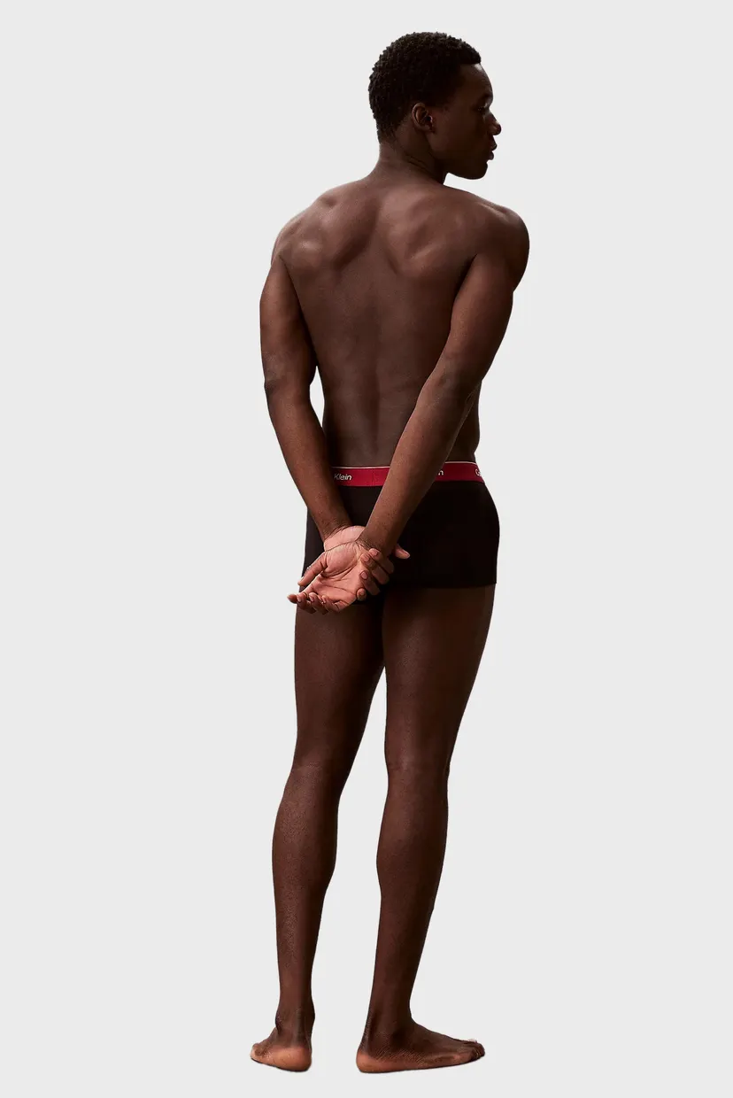 Мужские черные боксеры (5 шт) LOW RISE TRUNK 4