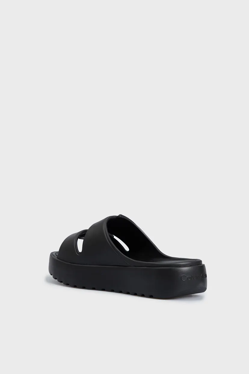 Мужские черные слайдеры DOUBLE STRAP SLIPPER 5