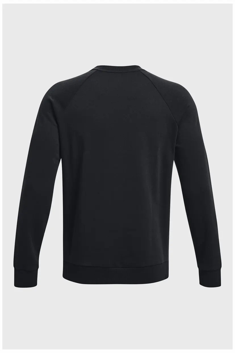 Чоловічий чорний світшот UA Rival Fleece Crew 6