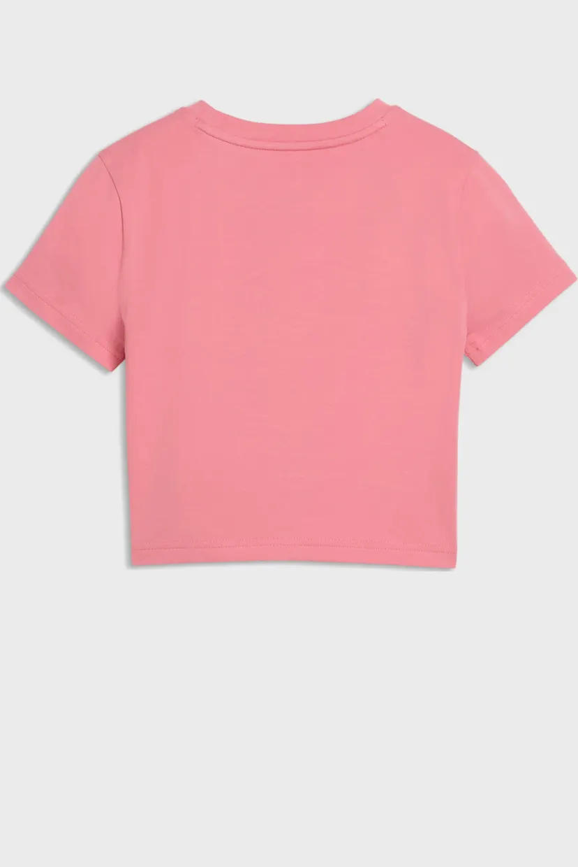 Дитяча рожева футболка Wardrobe Essentials Baby Tee Youth 5