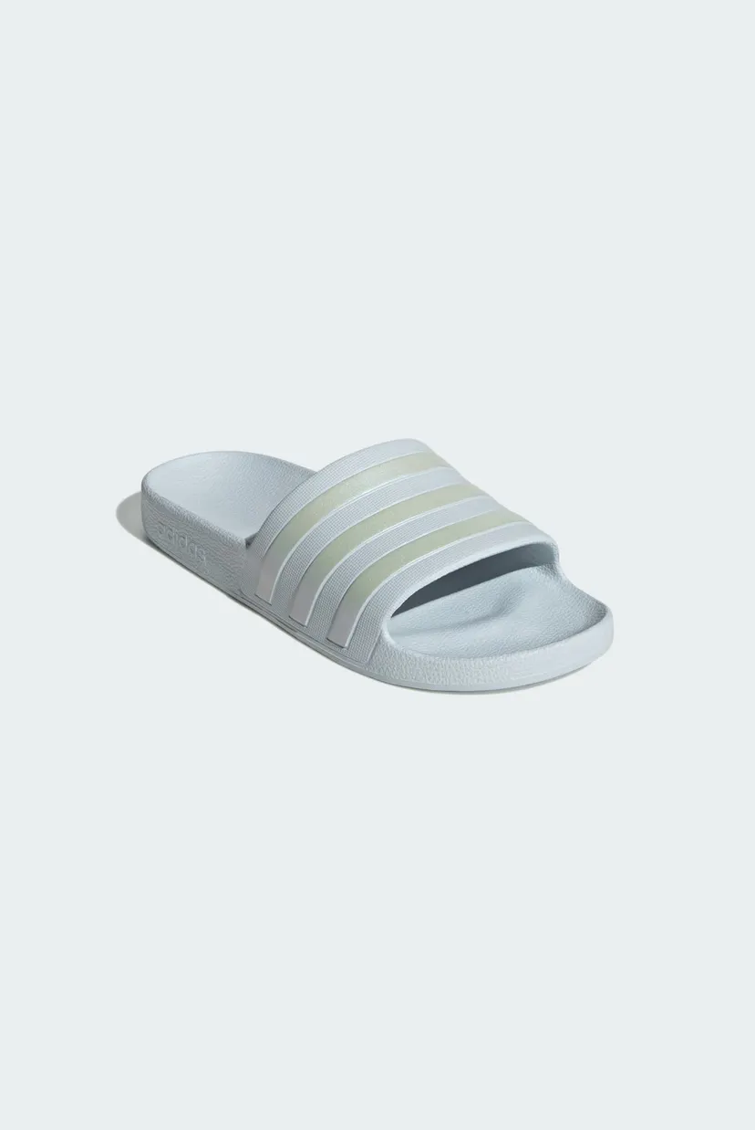 Женские голубые слайдеры Adilette Aqua 4