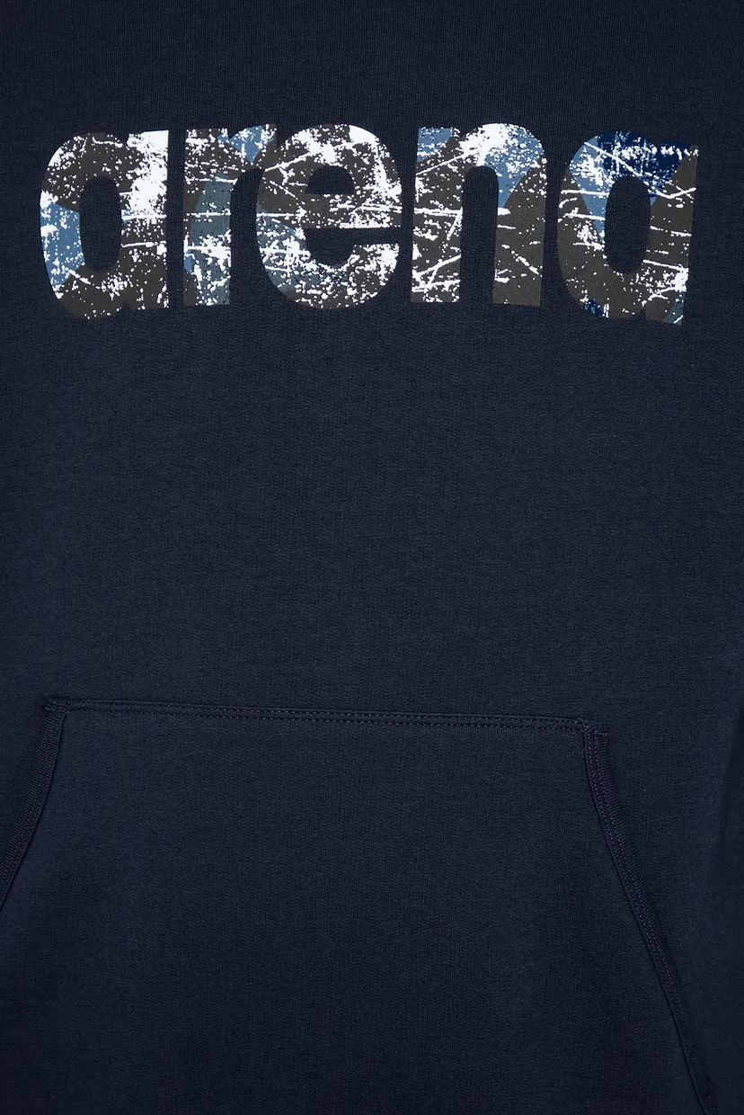 Темно-синее худи HOODED SWEAT ARENA GRAPHIC (унисекс) 3