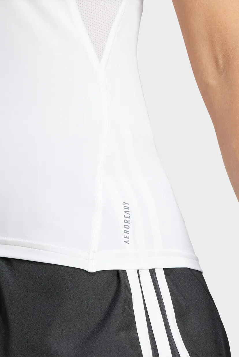 Жіноча біла футболка Adizero Essentials 4