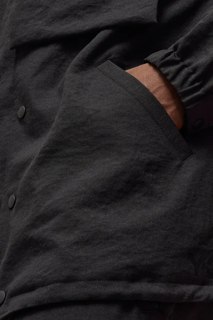 Мужская черная ветровка Y-3 Sport Uniform Coach 5