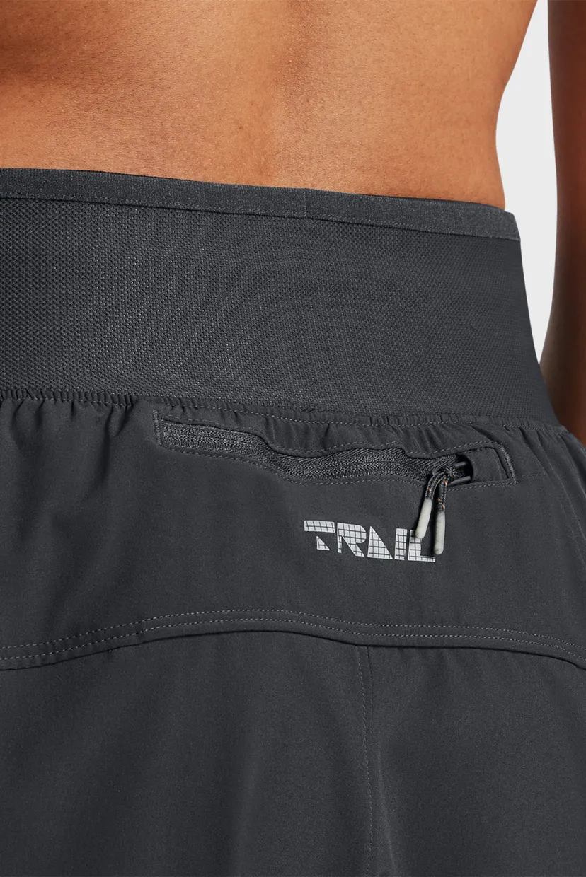 Жіночі темно-сірі шорти UA Trail Run Shorts 4