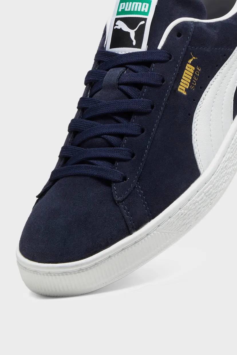 Темно-сині замшеві снікерси Suede Classic Sneakers Unisex 5