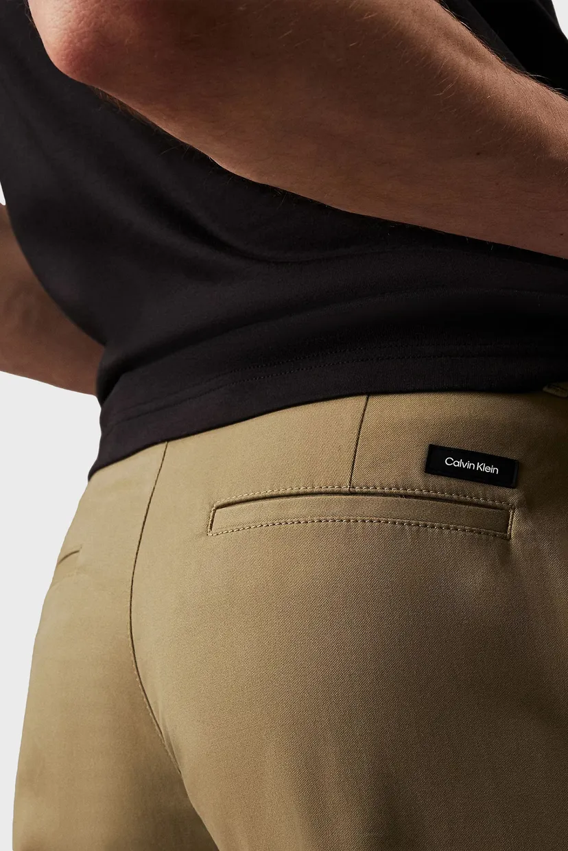 Чоловічі оливкові чіноси MODERN TWILL SLIM CHINO 5