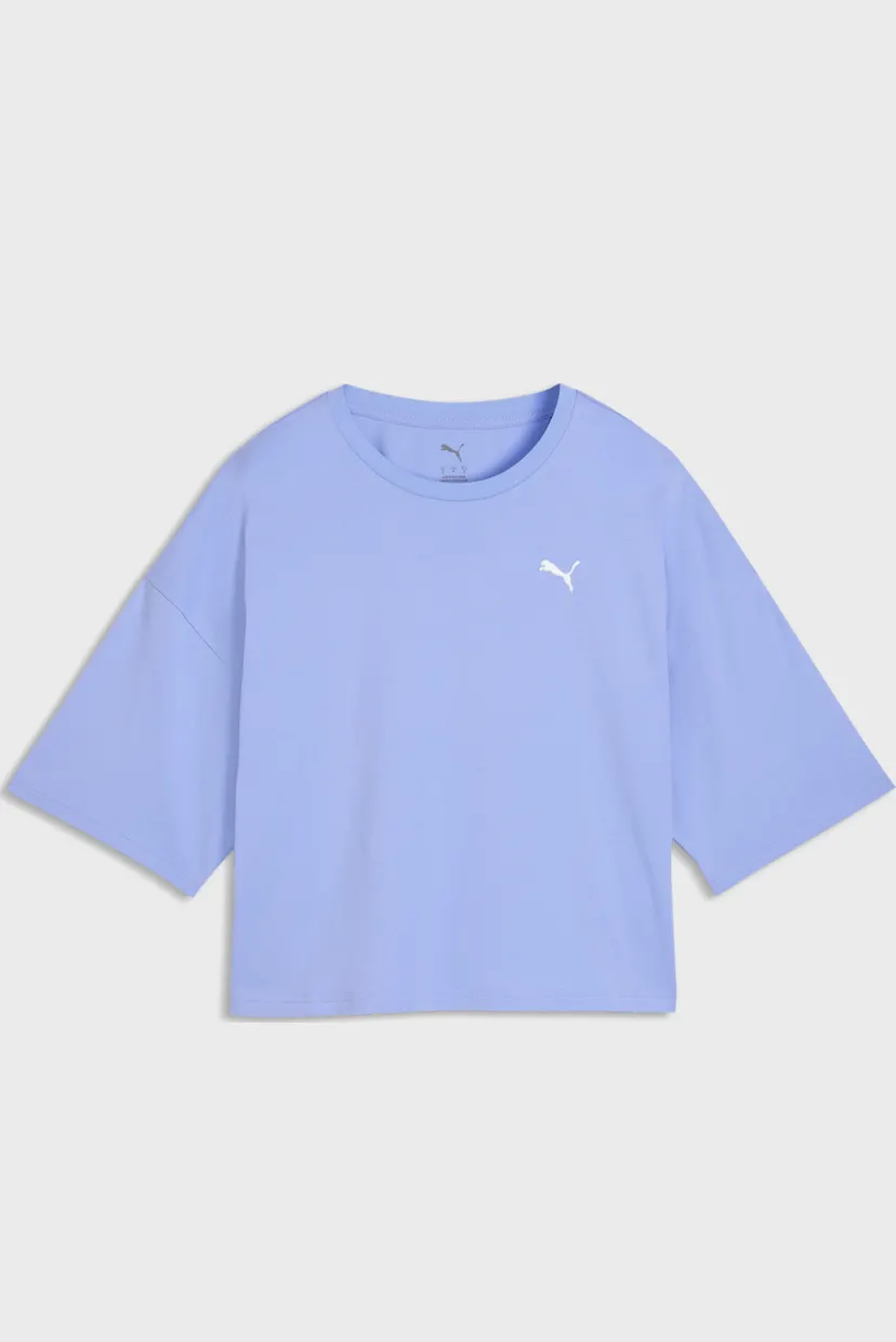 Жіноча фіолетова футболка WARDROBE ESS Oversized Short Tee Women 4