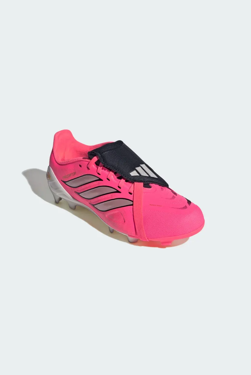 Детские розовые бутсы PREDATOR LEAGUE Fold-Over Tongue Firm Ground Football Kids 4
