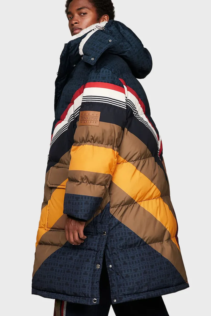 ダウン90％❣️トミーアーマー あったかキルティングハーフパンツ☆ Парка Tommy x Pendleton (унисекс) Tommy Hilfiger MW0MW34026 — MD