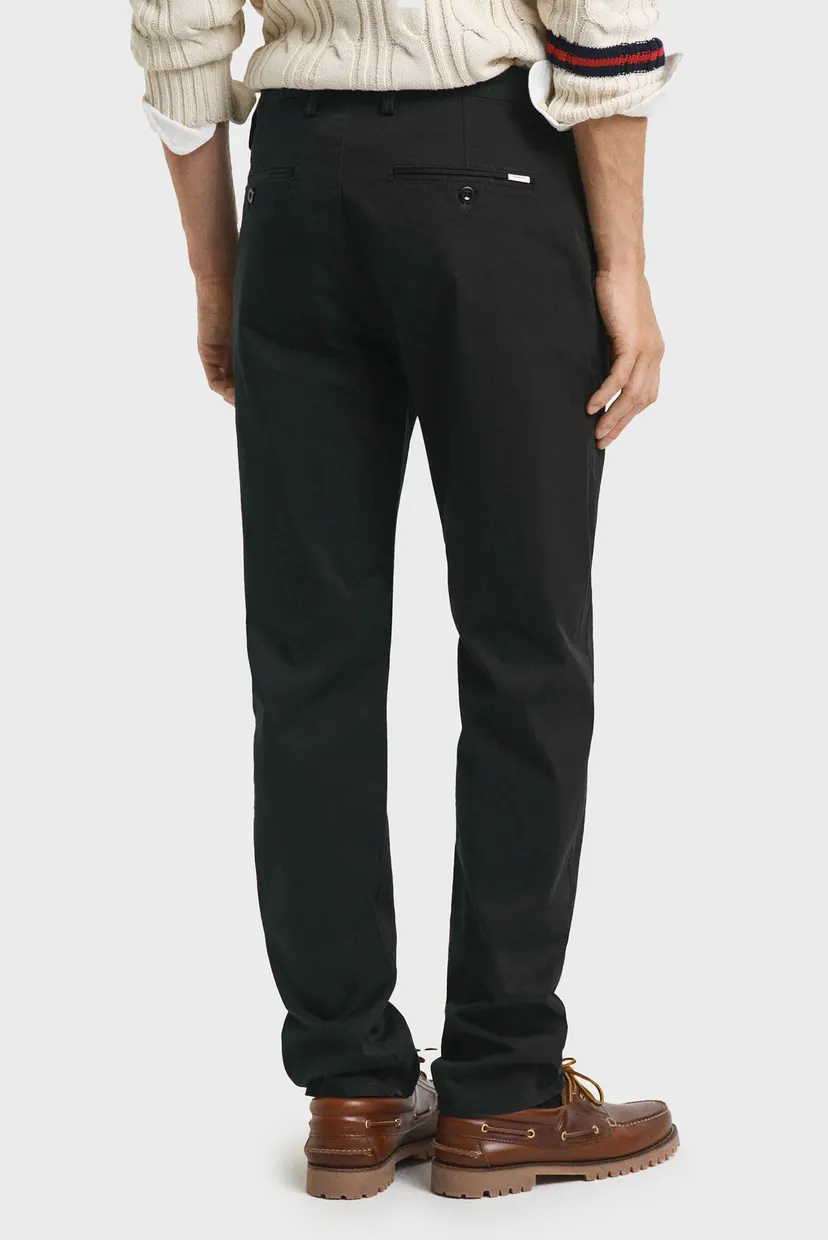 Мужские черные чиносы REGULAR TWILL 3