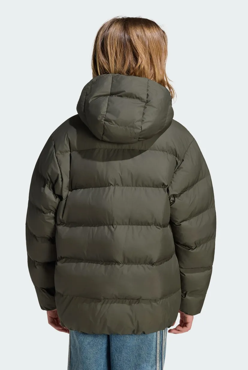 Оливкова куртка REGULAR PUFFER 3