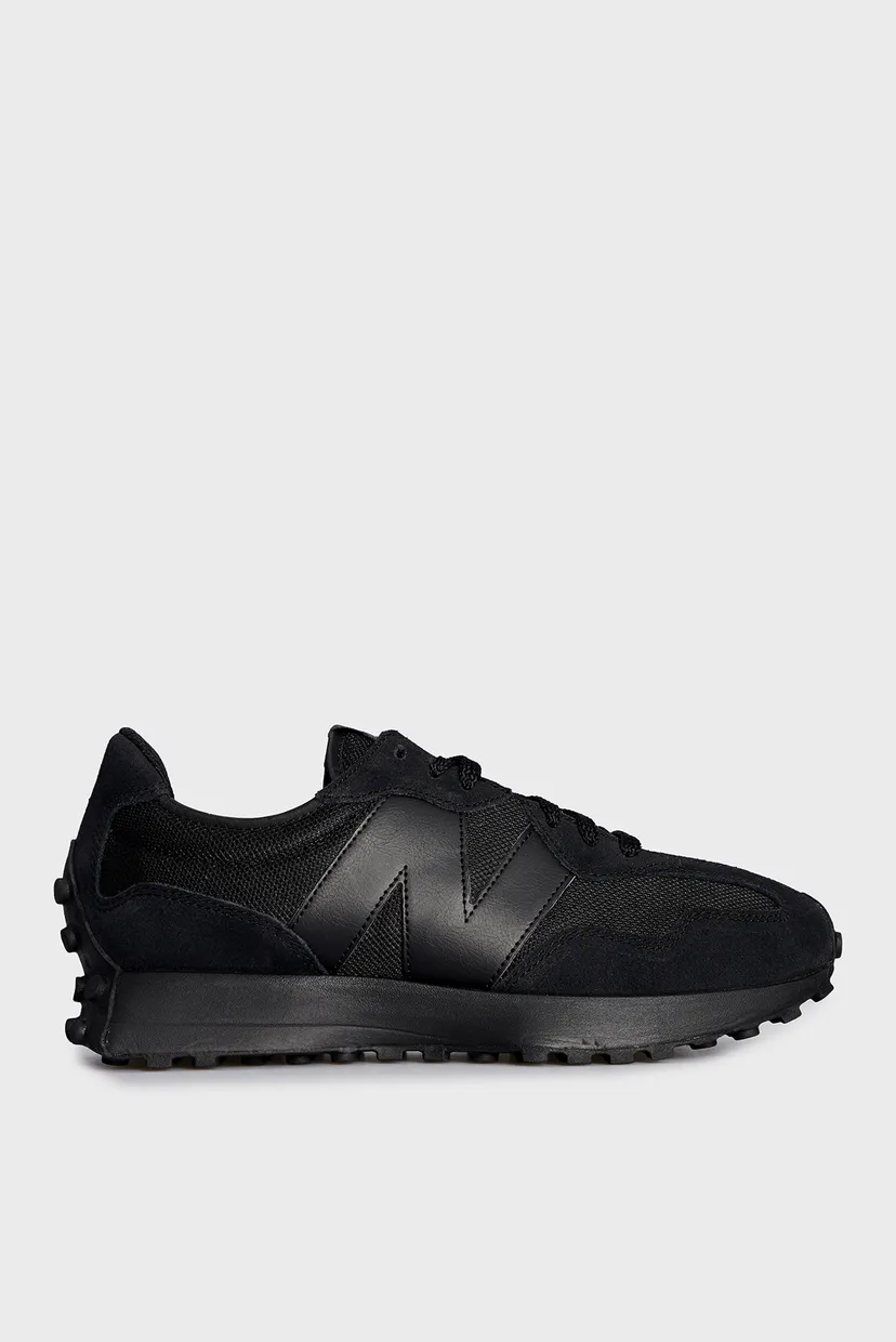 Чоловічі чорні кросівки 327 New Balance MS327CTB — MD-Fashion