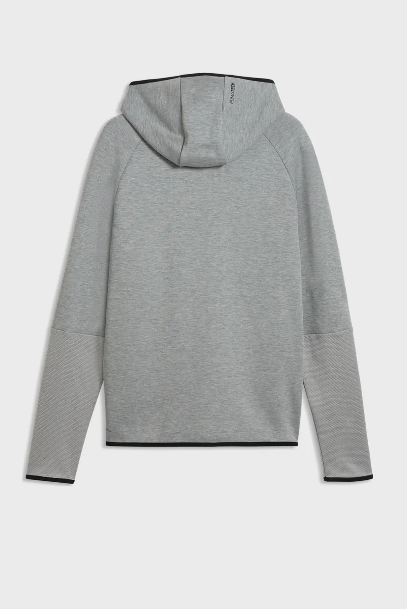 Чоловіча сіра спортивна кофта PUMATECH Elevated Slim Full-Zip Hoodie Men 5