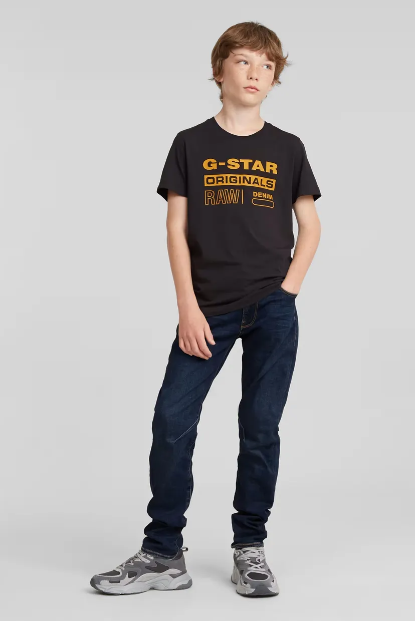 Детские темно-синие джинсы D-STAQ SLIM JEANS 3