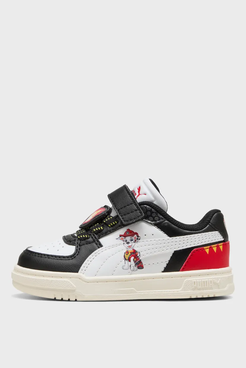 Детские белые сникерсы PUMA x PAW PATROL Caven III Mid Sneakers Toddlers 3