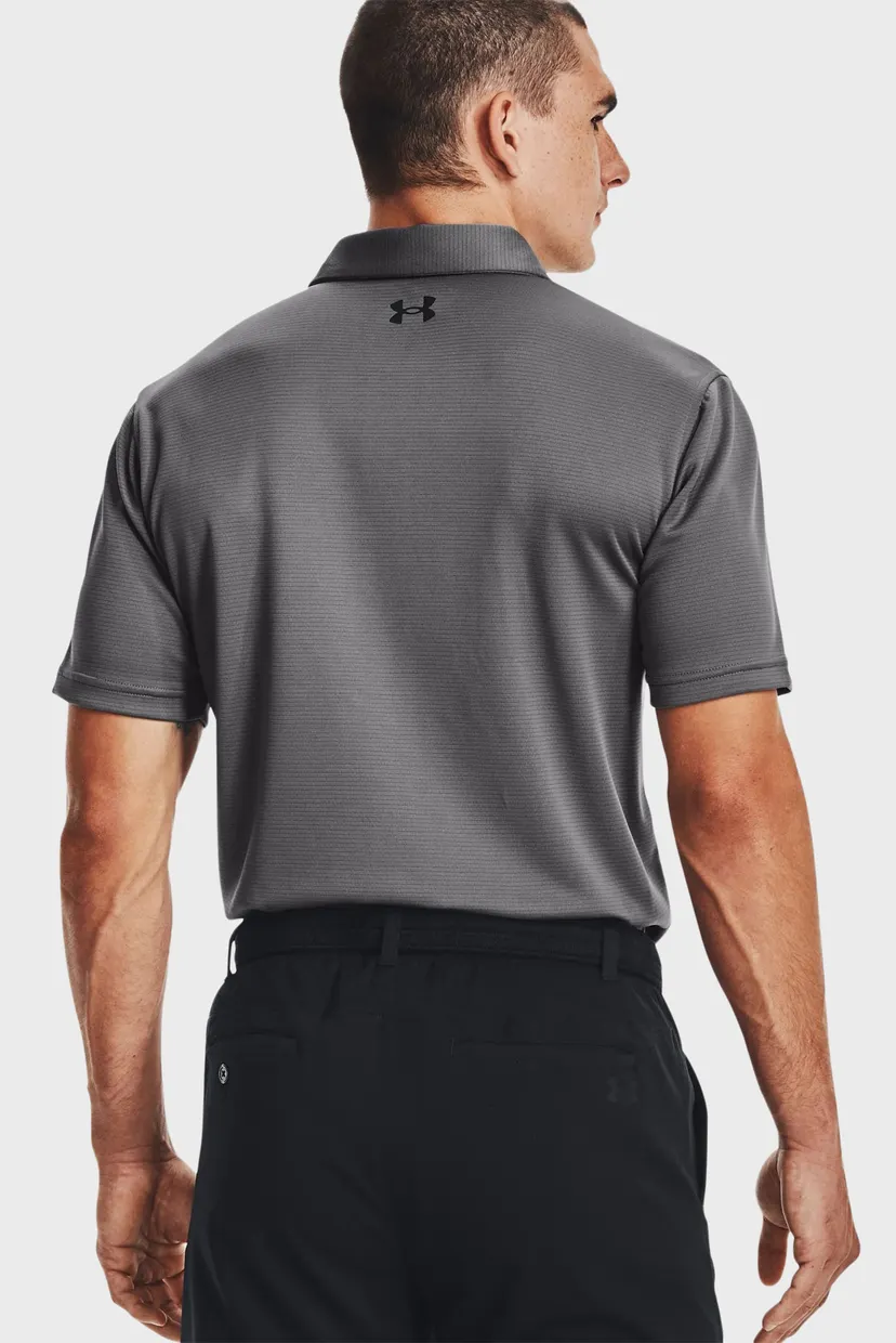 Чоловіче сіре поло Tech Polo 3