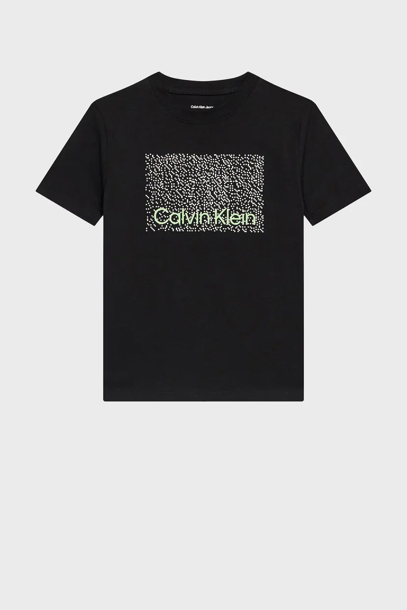Дитяча чорна футболка PERFORATION SS 5