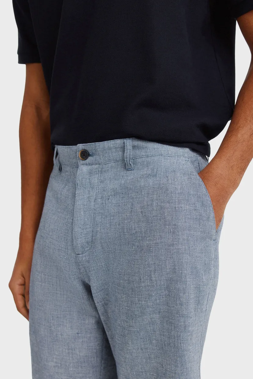 Мужские голубые шорты dobby comfort fit 5