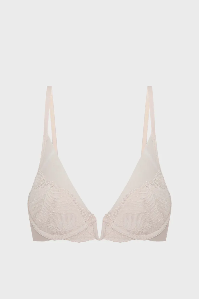 Жіночий бежевий бюстгальтер LIGHTLY LINED PLUNGE 5