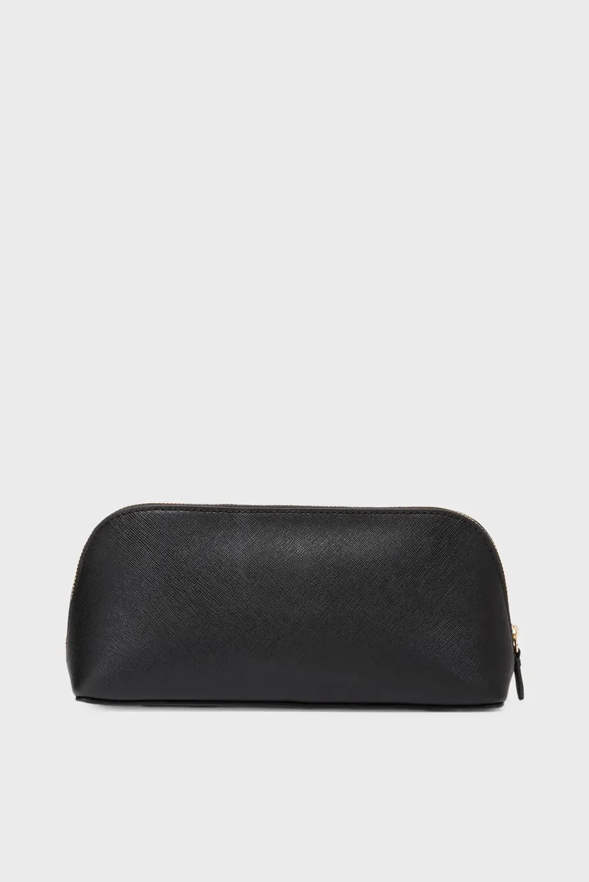 Жіноча чорна шкіряна косметичка Go Anywhere Case 3
