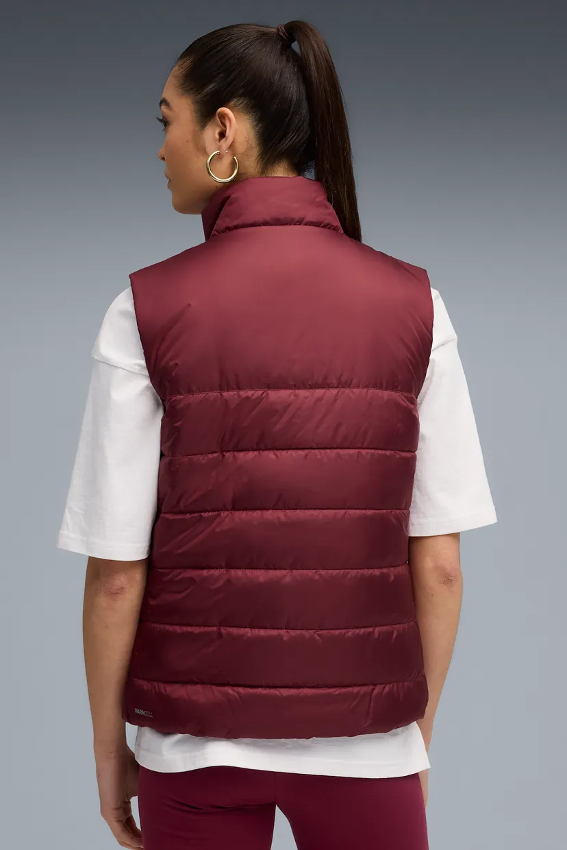 Женский бордовый жилет Essentials Padded Vest Women 3