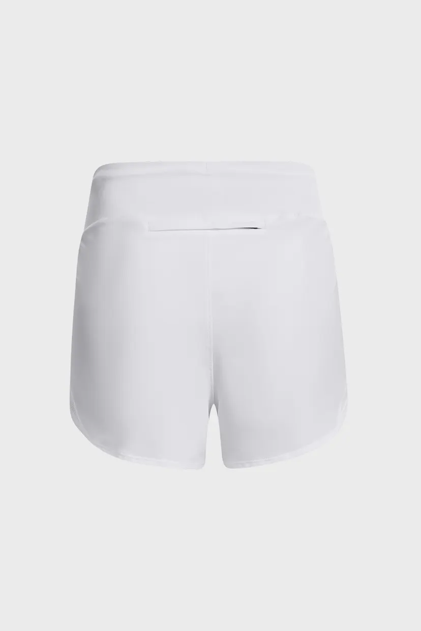 Женские белые шорты UA Fly By Elite HI SHORT 7