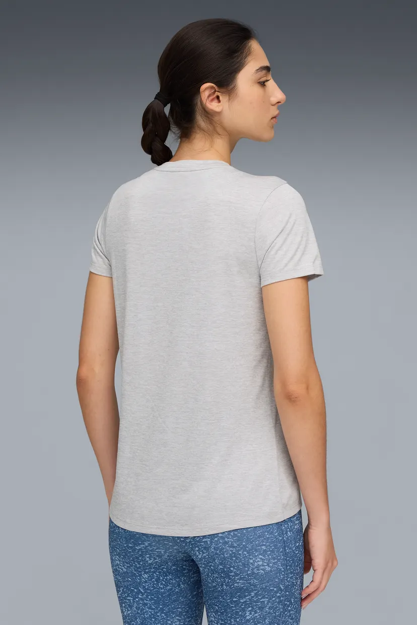 Жіноча світло-сіра футболка TAD ESSENTIALS Heather Tee Women 3