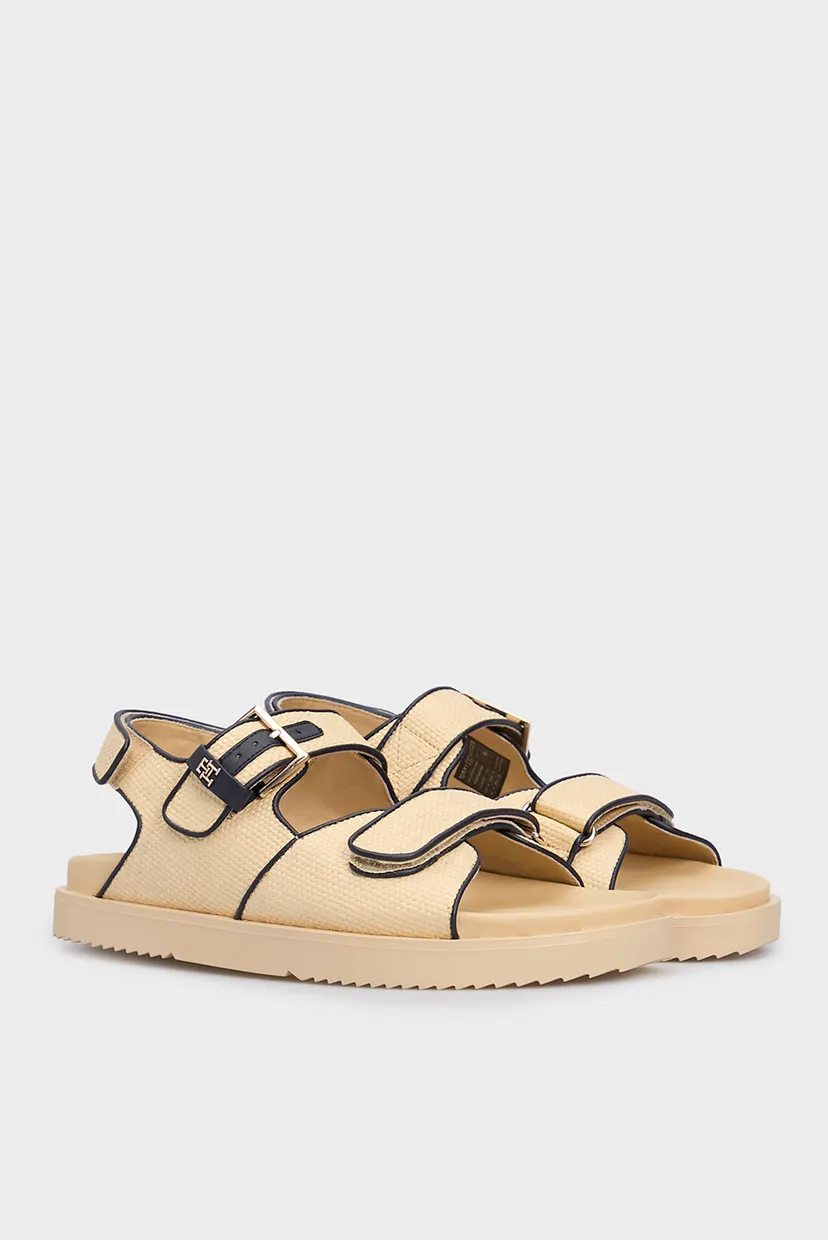Жіночі бежеві сандалі RAFIA SPORTY SANDAL 3