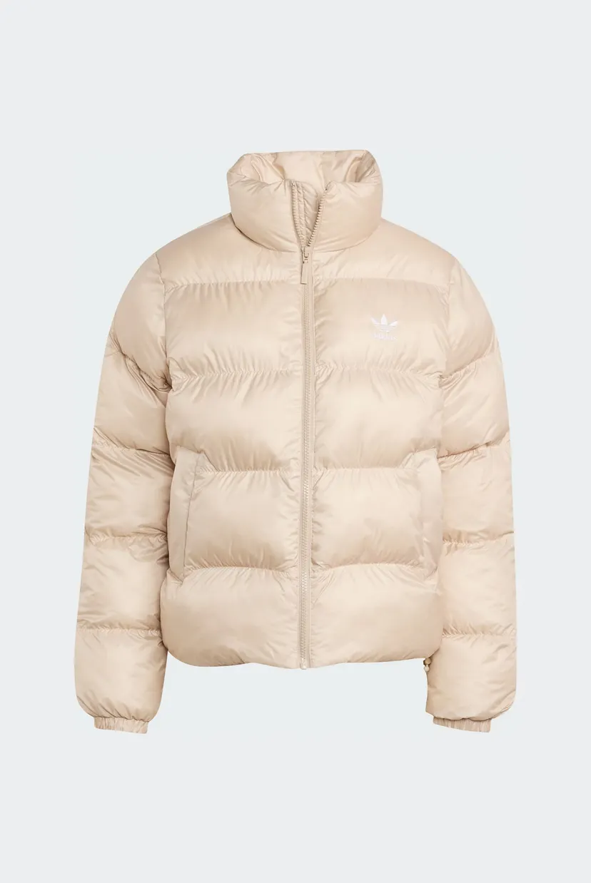 Женская бежевая куртка Adicolor Short Puffer 6