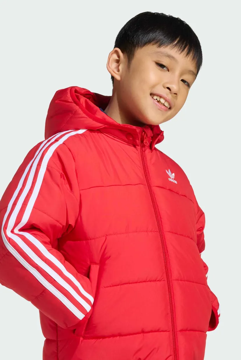 Детская красная куртка Adicolor Kids 6