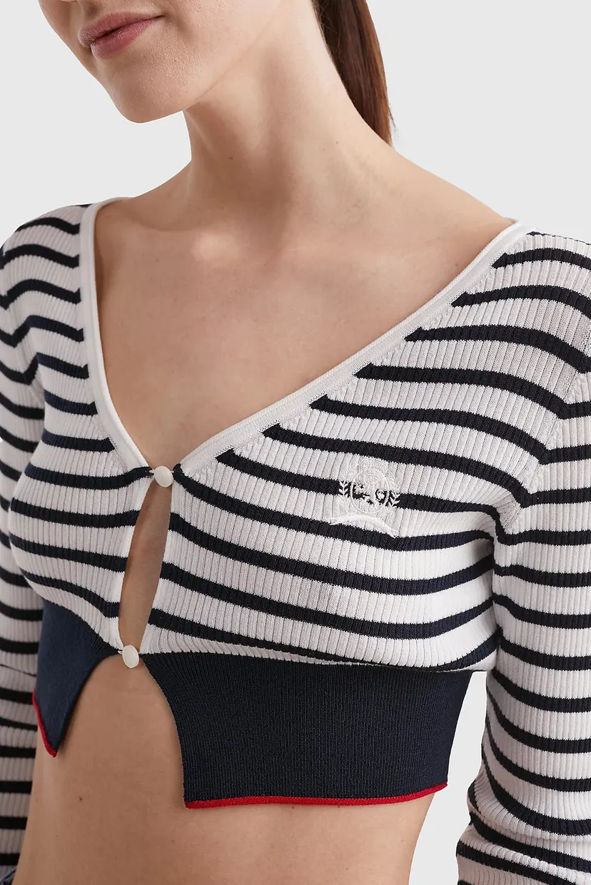 Жіночий кардиган у смужку THL BRETON STRIPE 4