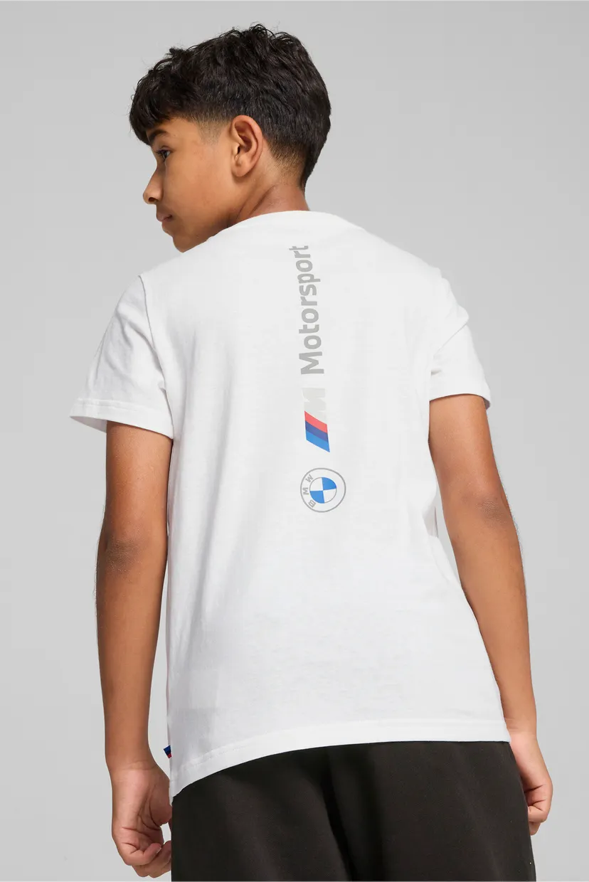 Дитяча біла футболка BMW M Motorsport ESS+ Logo Tee Youth 5