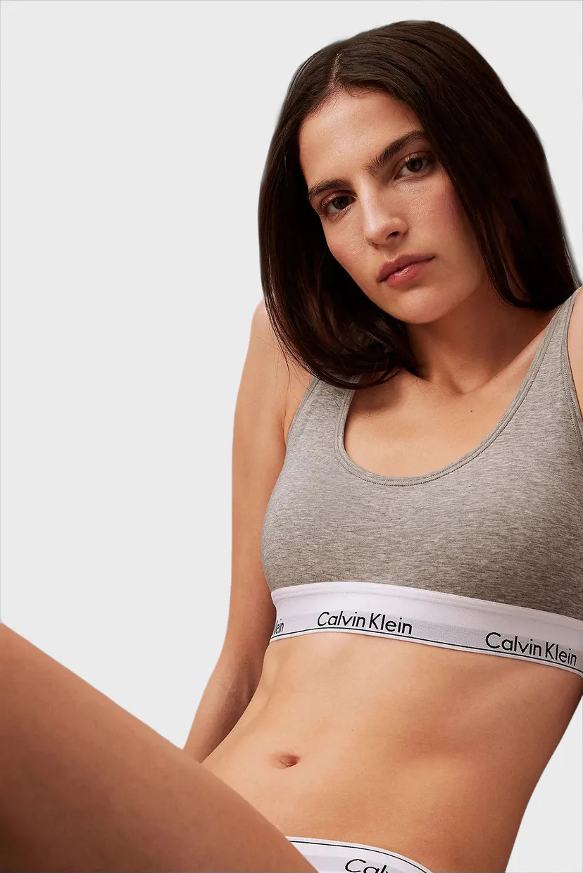 Жіночий сірий топ LGHTLY LINED BRALETTE 3