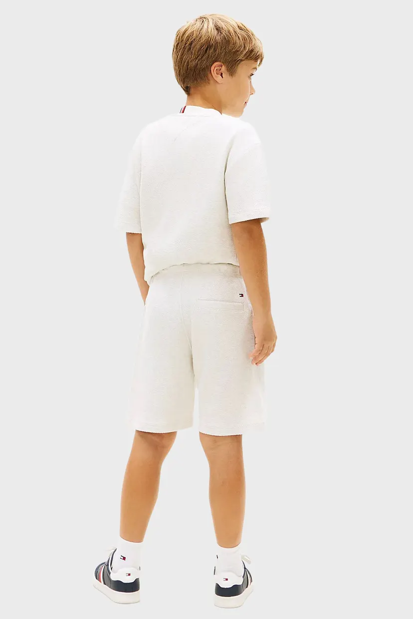 Детские белые шорты SCRIPT JERSEY 3