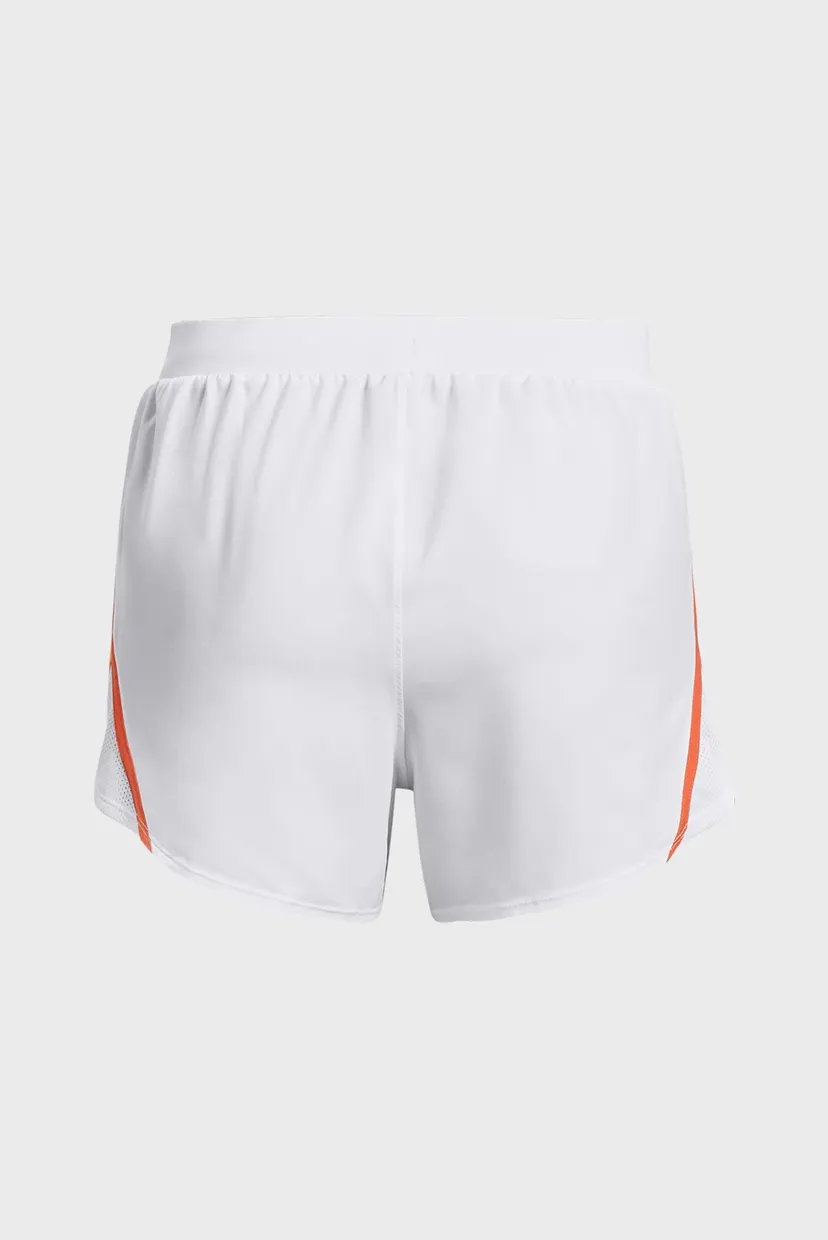 Женские белые шорты UA Fly By 2.0 Short 7