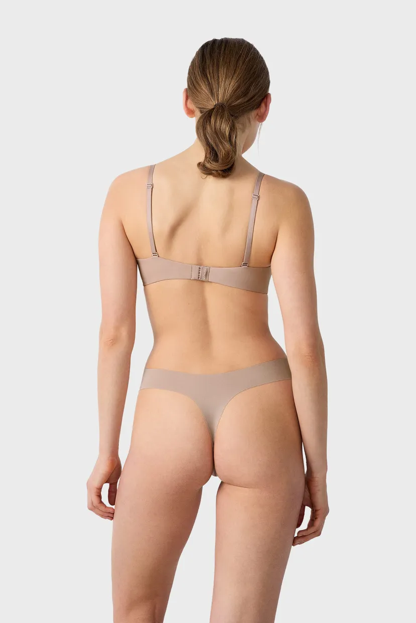 Жіночий бежевий бюстгальтер з тонкою трикутною чашкою PURE FIT WE CARE 3