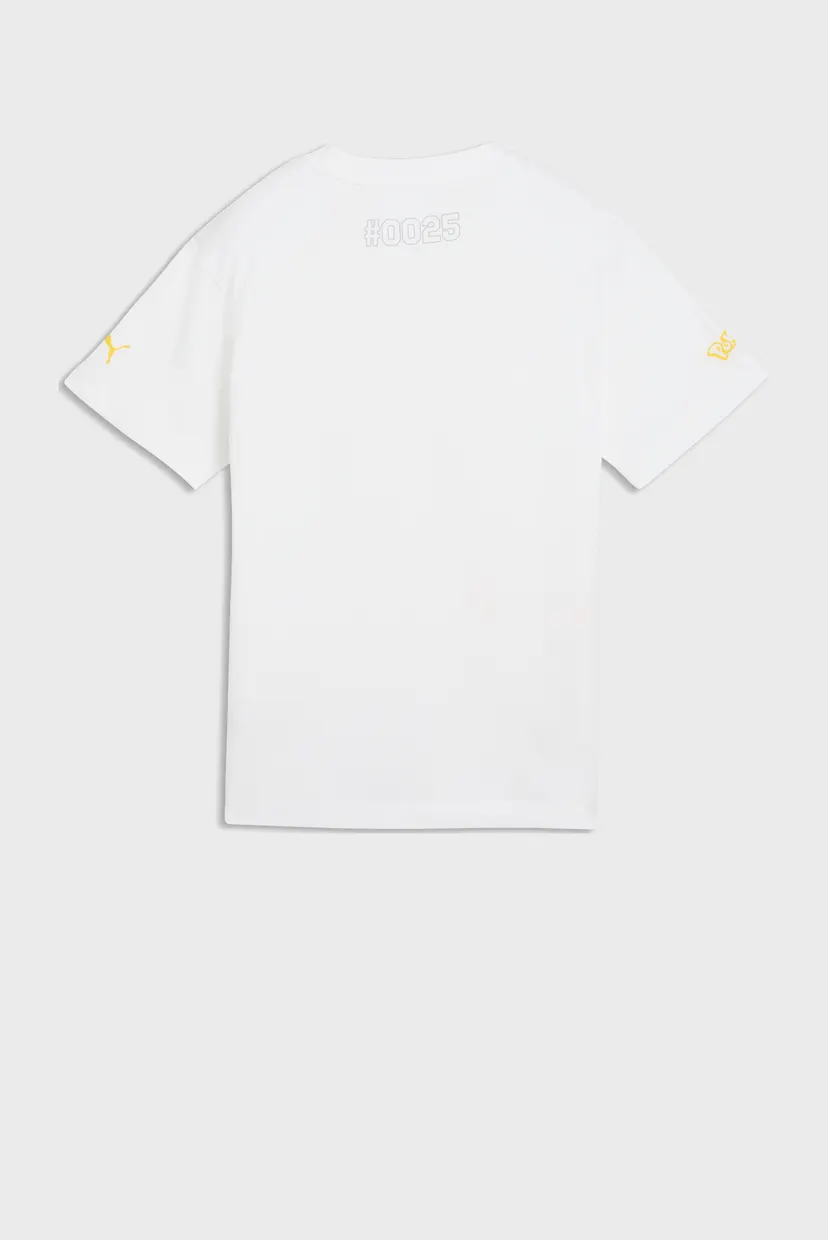Детская белая футболка PUMA x POKEMON Relaxed Graphic Tee Youth 5