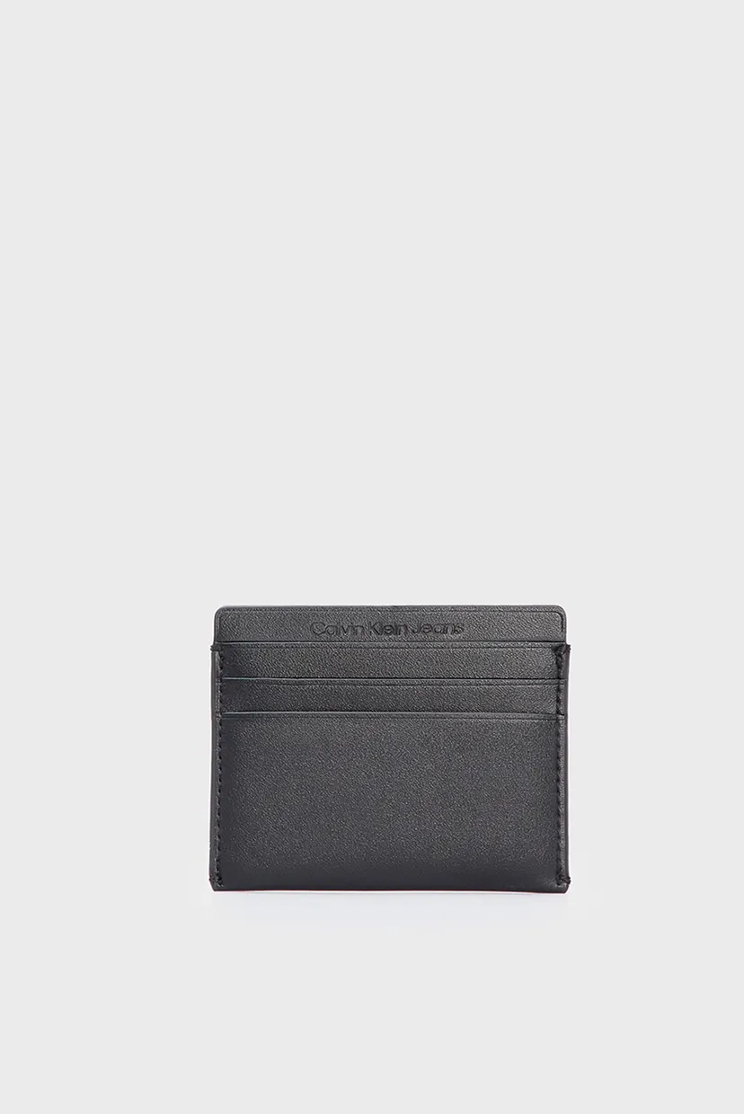 Жіночий чорний кардхолдер SCULPTED CARDCASE 6CC MONO 4