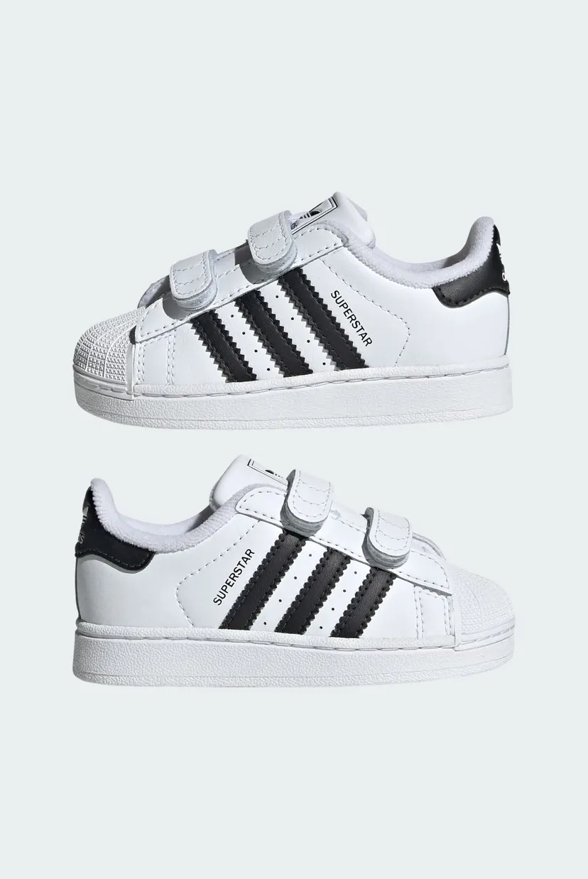 Детские белые сникерсы Superstar II Comfort Closure Kids 7