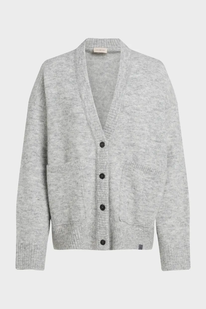 Жіночий сірий кардиган TEXTURED LOOSE 5