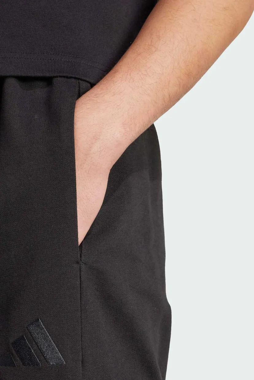Чоловічі чорні спортивні штани ALL SZN French Terry Loose Cargo Open Hem 4