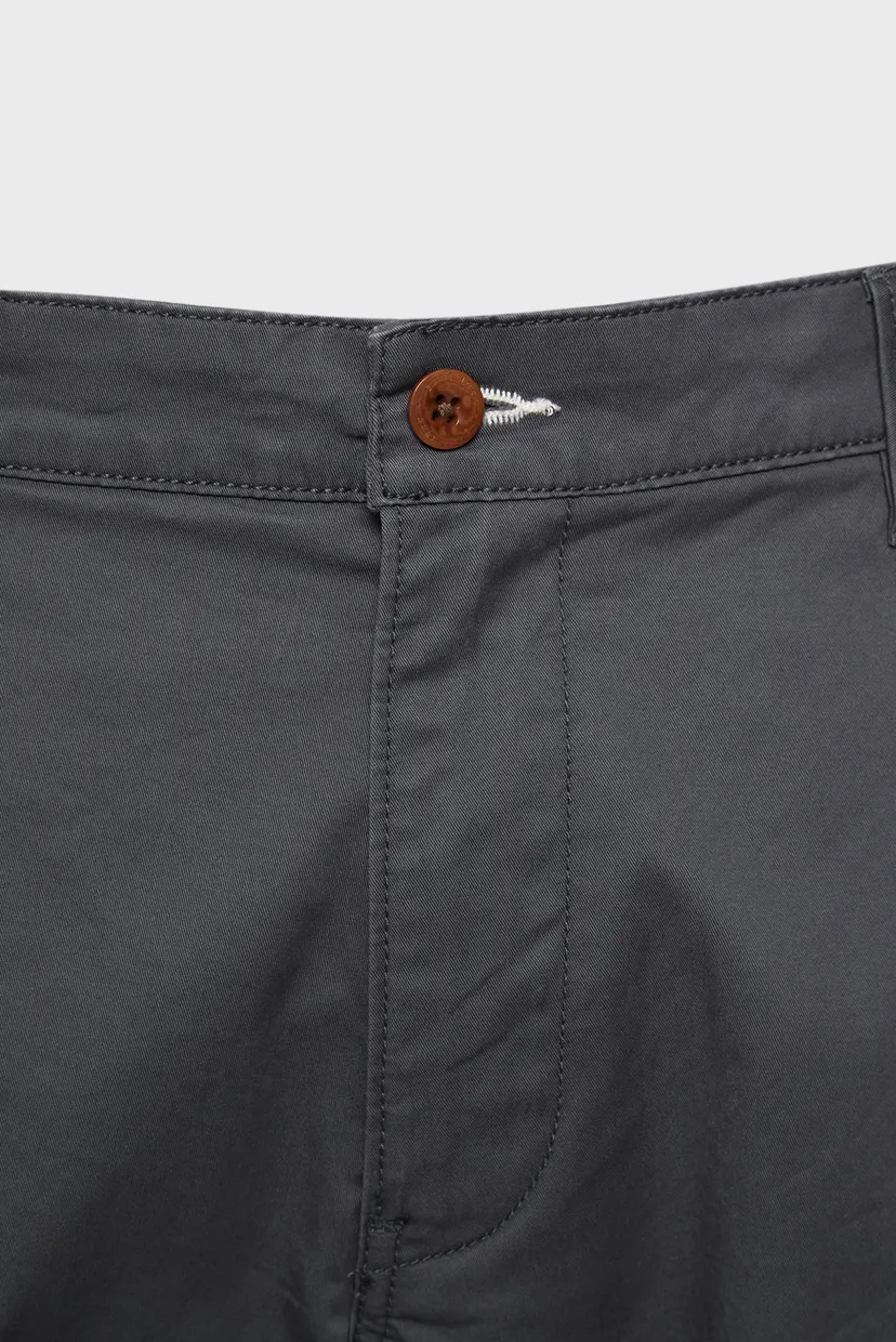 Чоловічі сірі шорти RELAXED TWILL CARGO SHORTS 3
