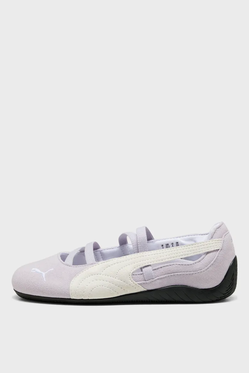Дитячі бузкові замшеві балетки Speedcat Ballet Sneakers Youth 3