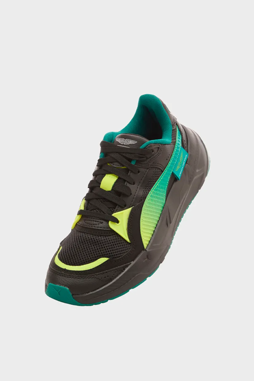 Черные кроссовки PUMA x ASTON MARTIN ARAMCO F1® TEAM Trinity 2 Low Sneakers Unisex 5