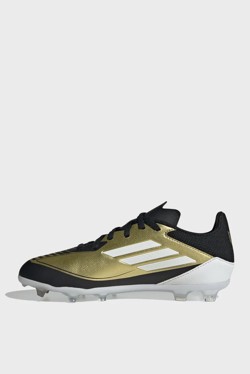 Детские золотистые бутсы F50 League Messi Firm/Multi-Ground  7