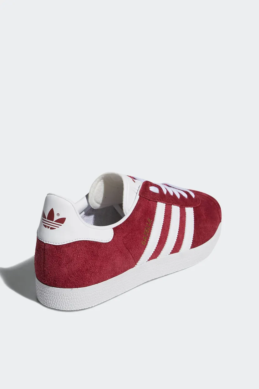 Мужские бордовые замшевые сникерсы Gazelle 5