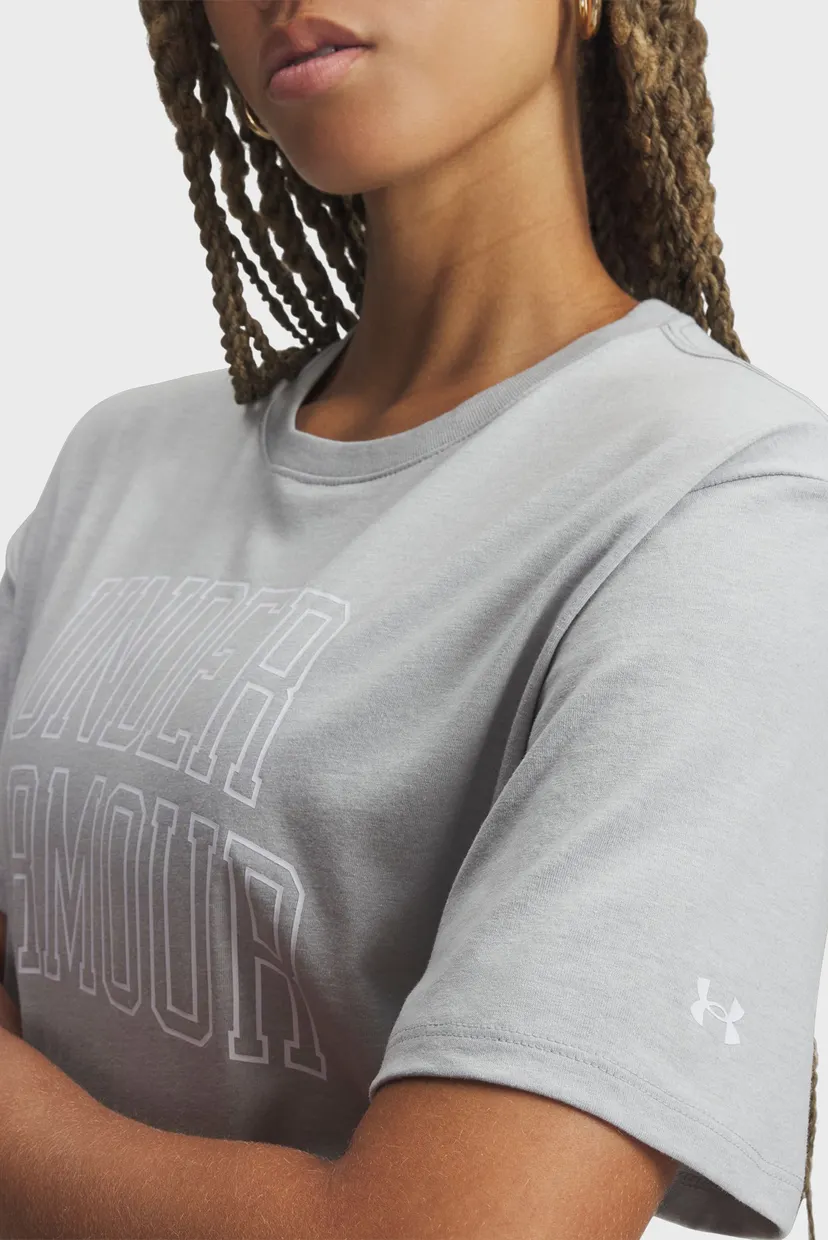 Жіноча сіра футболка Rival OS Campus Tee 3